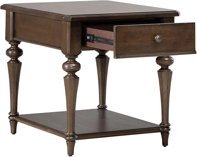 Liberty Furniture Arden Road Living Room Drawer End Table - Satin Cherry