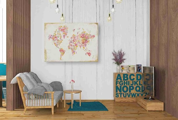 Epic Graffiti 'Midsummer World' by Danhui Nai, Canvas Wall Art, 34"x26"