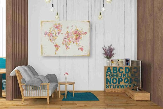 Epic Graffiti 'Midsummer World' by Danhui Nai, Canvas Wall Art, 34"x26"