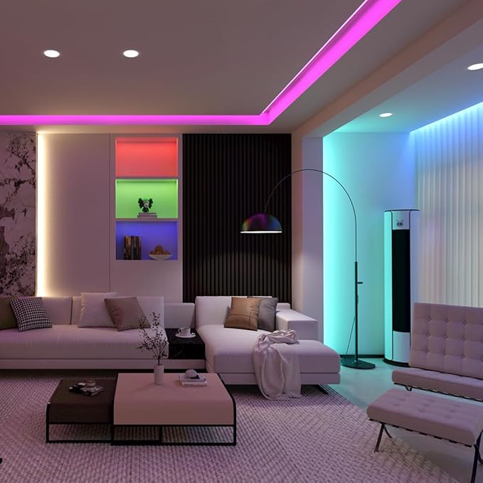 BTF-LIGHTING CH31RF 2.4GHz RF RGB Controller 20kHz High Frequency PWM Silent No Humming Flicker-Free Dimmer for RGB RGBW RGBCCT LED Strips with Tuya Gateway(GW01W) Alexa Smart Life App (No Remote)