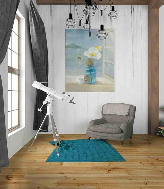 Epic Graffiti 'Coastal Florals II' by Danhui Nai, Canvas Wall Art, 26"x34"