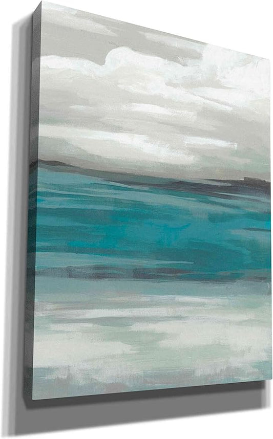 Epic Graffiti 'Storm Front I' by June Erica Canvas Wall Art, 26"x34"