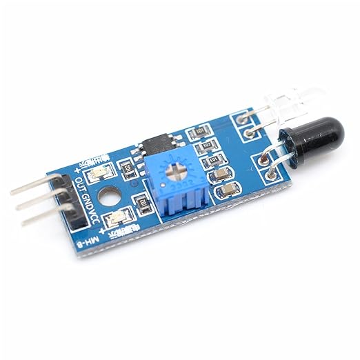 Oiyagai 5pcs IR Infrared Obstacle Avoidance Sensor Module for Arduino, Robot Smart Car, Line Tracking & Distance Detection (2–30cm)