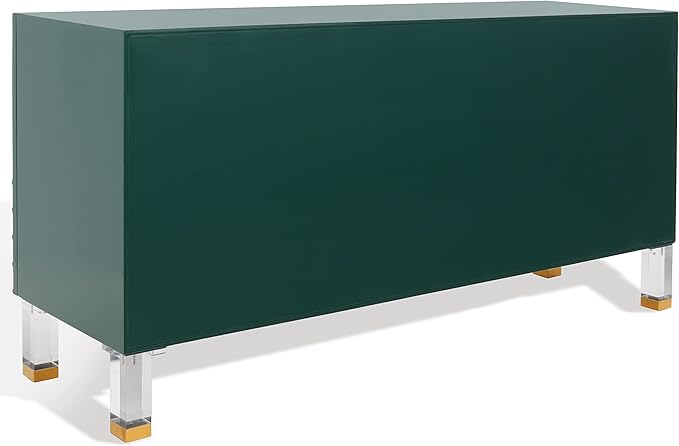 Safavieh Couture Home Saturn-Art Deco Moss Acrylic 3-door Sideboard