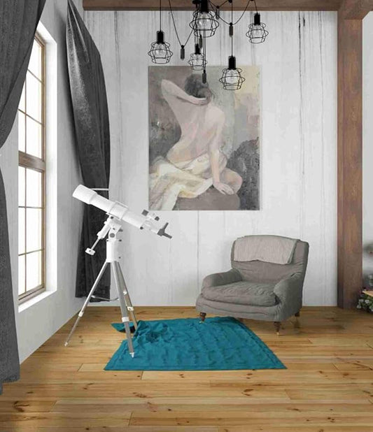 Epic Graffiti 'After the Bath I' by Albena Hristova, Canvas Wall Art, 26"x34"