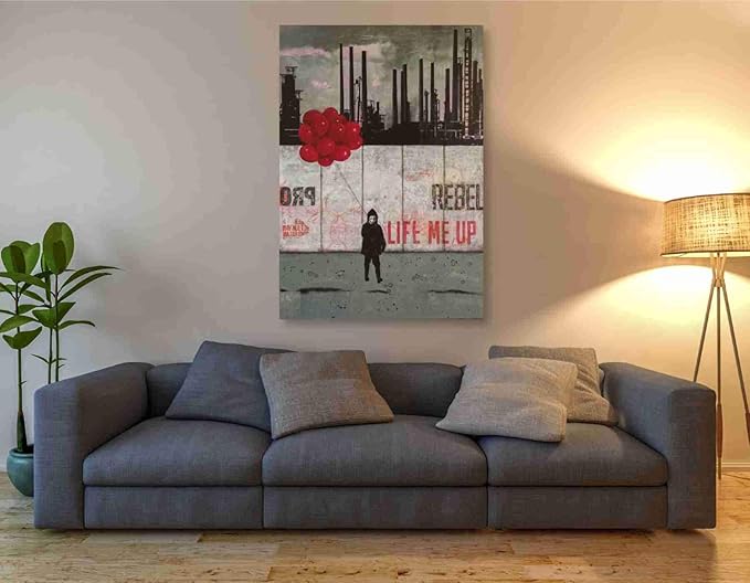 Epic Graffiti 'Visions of the Future: Kepler-186f' Canvas Wall Art, 40" x 60"
