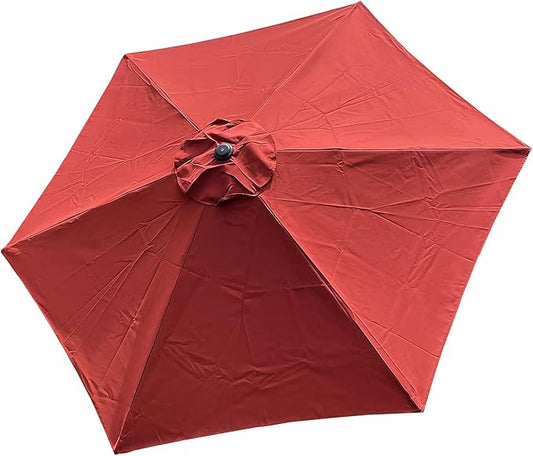 BELLRINO DECOR Replacement STRONG & THICK 9ft 6 Ribs Umbrella Canopy (Canopy Only)