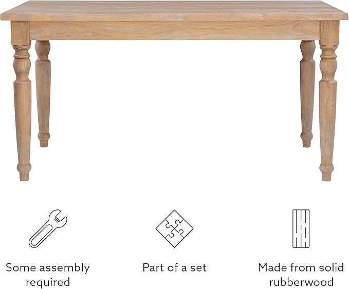 Linon Dining Table Brown