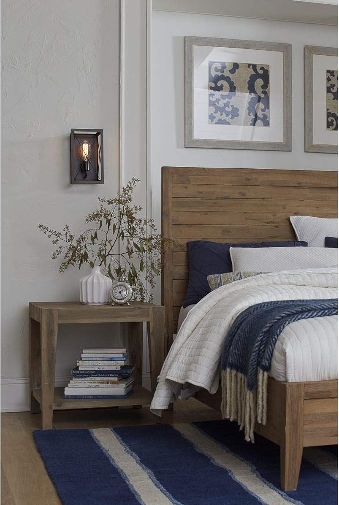 Progress Lighting P710012-020 Briarwood Antique Bronze One-Light Wall Sconce, Architectural