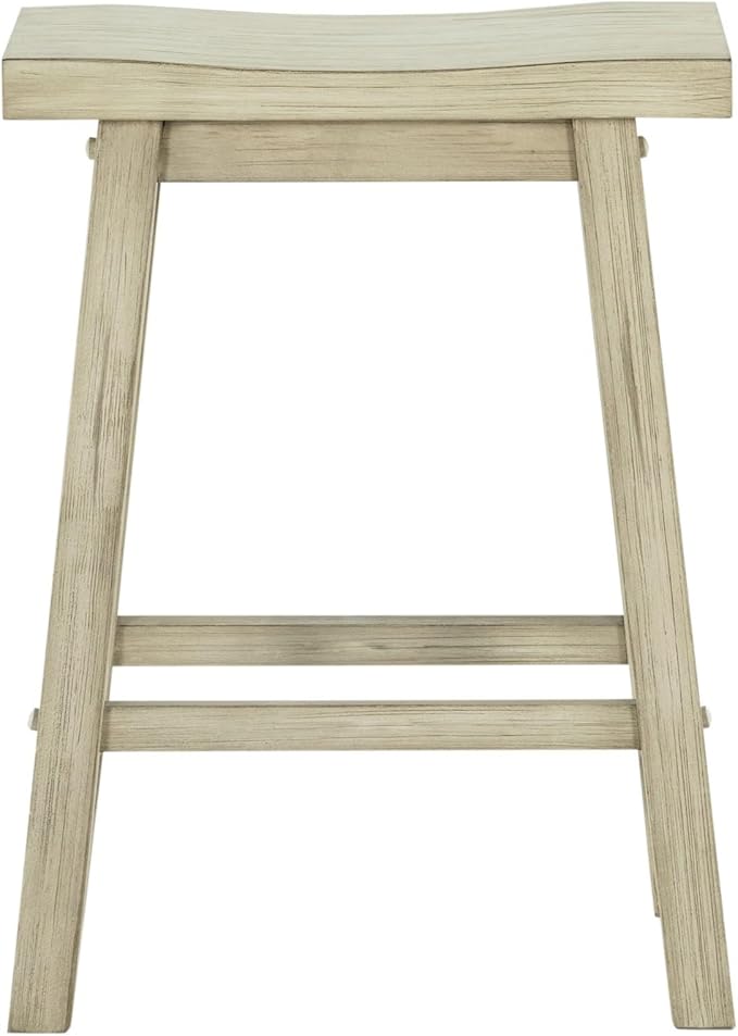 Boraam Sonoma Backless Saddle Counter Stool - Sawgrass Finish