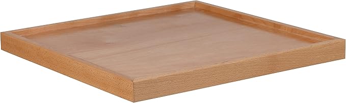 Flash Furniture Mayfair 24" Square Butcher Block Style UV Treated Commercial Grade Table Top