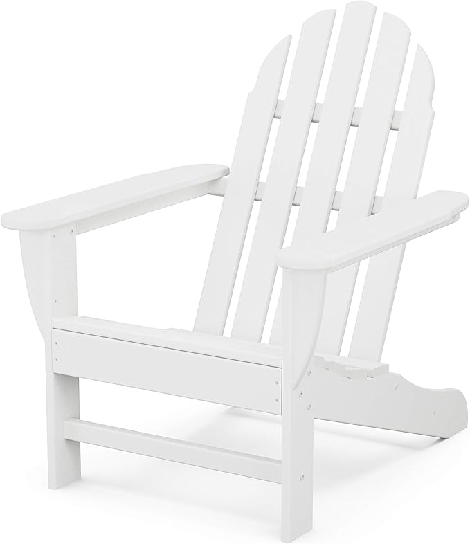 Polywood 2pc Patio Furniture Set - Nautical Chaise & Adirondack Chair
