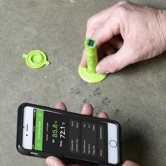 Wagner Meters Rapid RH L6 Smart Sensors: Easy ASTM F2170 Concrete Moisture Testing - 50 Pack