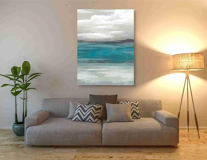 Epic Graffiti 'Storm Front I' by June Erica Canvas Wall Art, 40"x54"