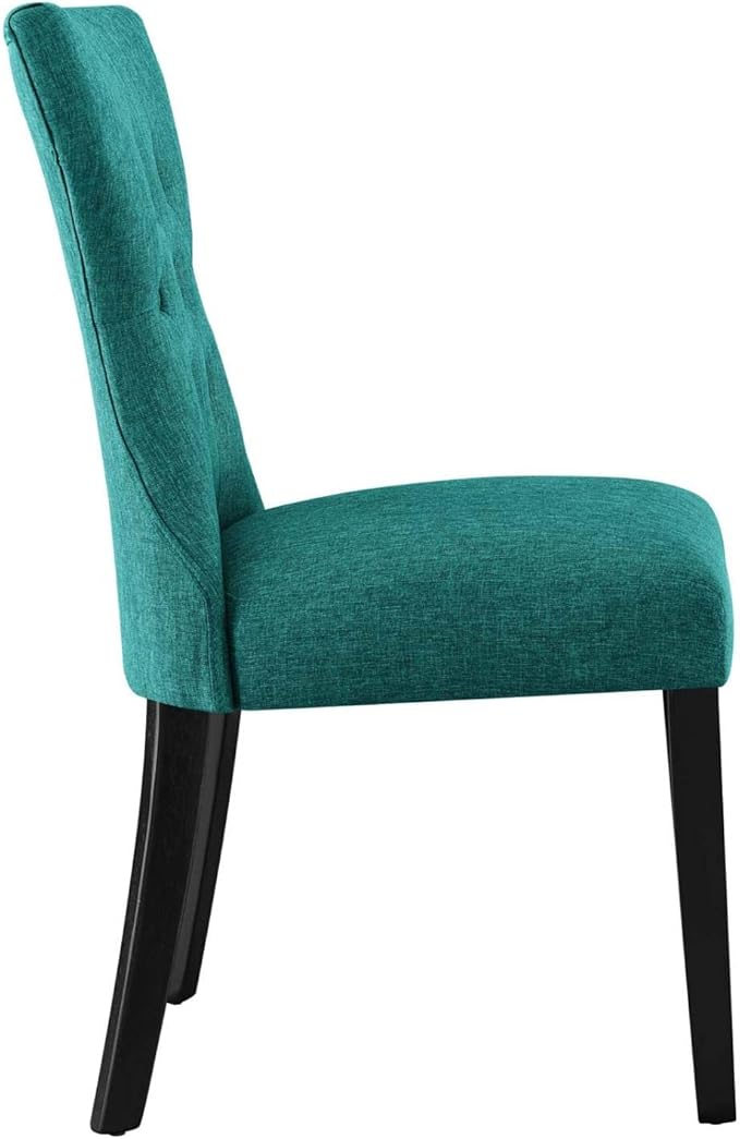 Modway Silhouette Chair, Teal 24.5 x 18 x 36