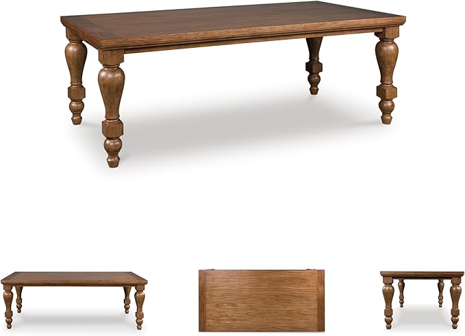 Signature Design by Ashley Chadworth Rustic Dining Table, Dark Brown