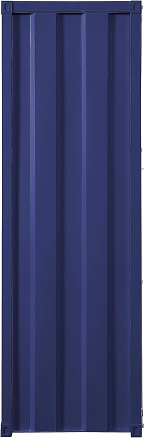 Acme Cargo Wardrobe Armoire with 1 Door in Blue
