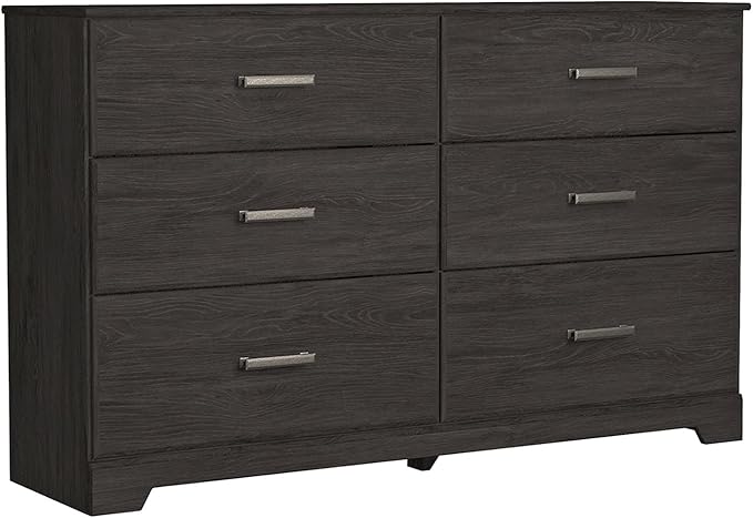 Signature Design by Ashley Belachime 6 Drawer Dresser, Black