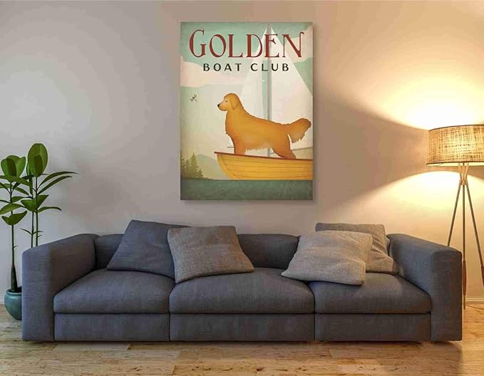 Epic Graffiti 'Golden Sail' by Ryan Fowler, Canvas Wall Art, 40"x54"