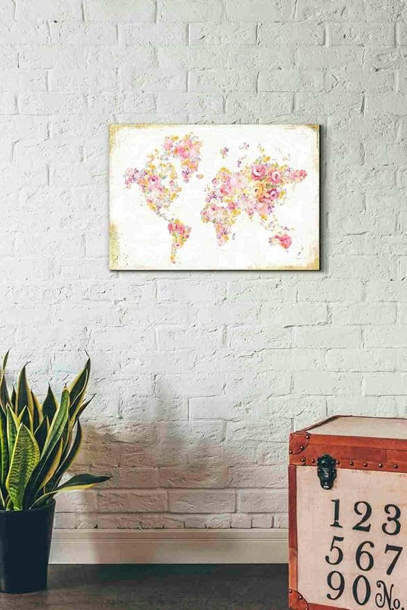 Epic Graffiti 'Midsummer World' by Danhui Nai, Canvas Wall Art, 26"x18"