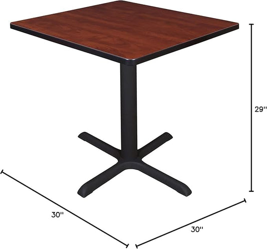 Cain 30" Square Breakroom Table- Cherry