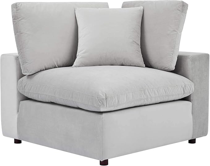 Modway Commix Down-Filled Overstuffed Performance Velvet Loveseat