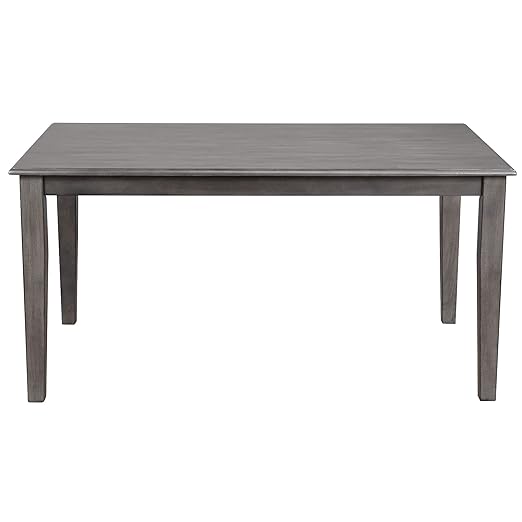 Sunset Trading Shades of Gray Dining Table, Weathered Grey