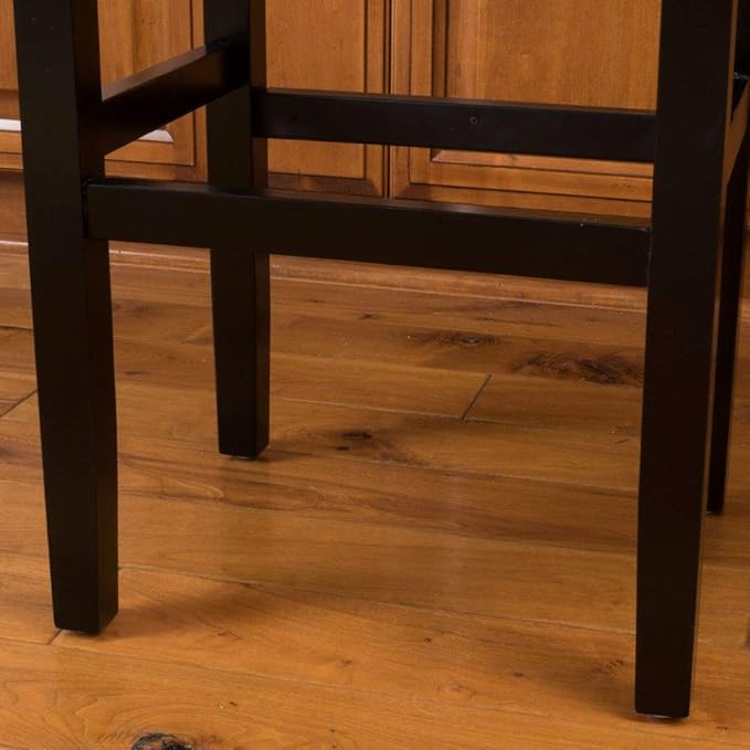 Christopher Knight Home Louigi Backless Leather Barstools, 2-Pcs Set, Brown
