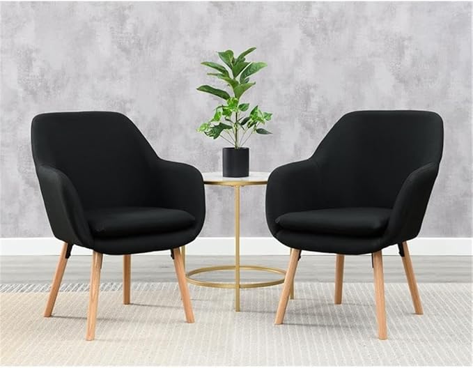 Convenience Concepts Take a Seat Charlotte Accent Chair, Black