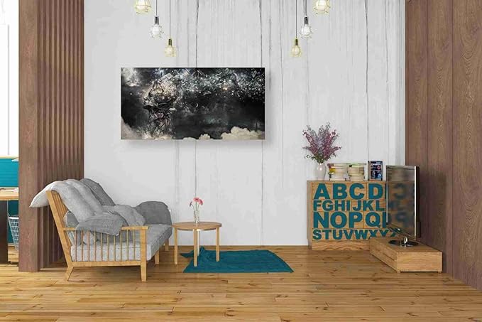 Epic Graffiti 'Coma' by Cameron Gray, Canvas Wall Art, 20"x40"