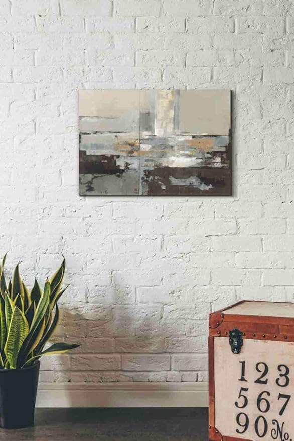 Epic Graffiti 'Morning Haze' by Silvia Vassileva, Canvas Wall Art, 18"x26"