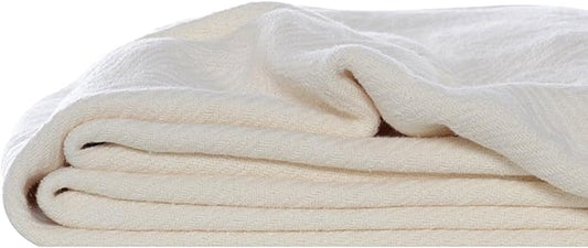 Eddie Bauer - King Blanket, Lightweight Cotton Bedding, Luxurious Bedding Set (Herringbone Bone, King)