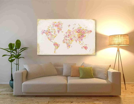 Epic Graffiti 'Midsummer World' by Danhui Nai, Canvas Wall Art, 54"x40"