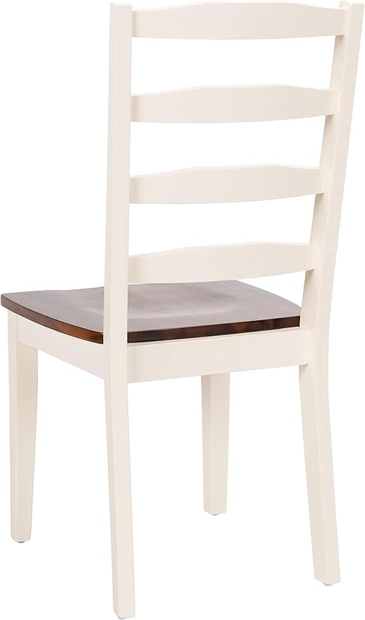 Safavieh Home Shay White and Natural 5-piece Dining Set