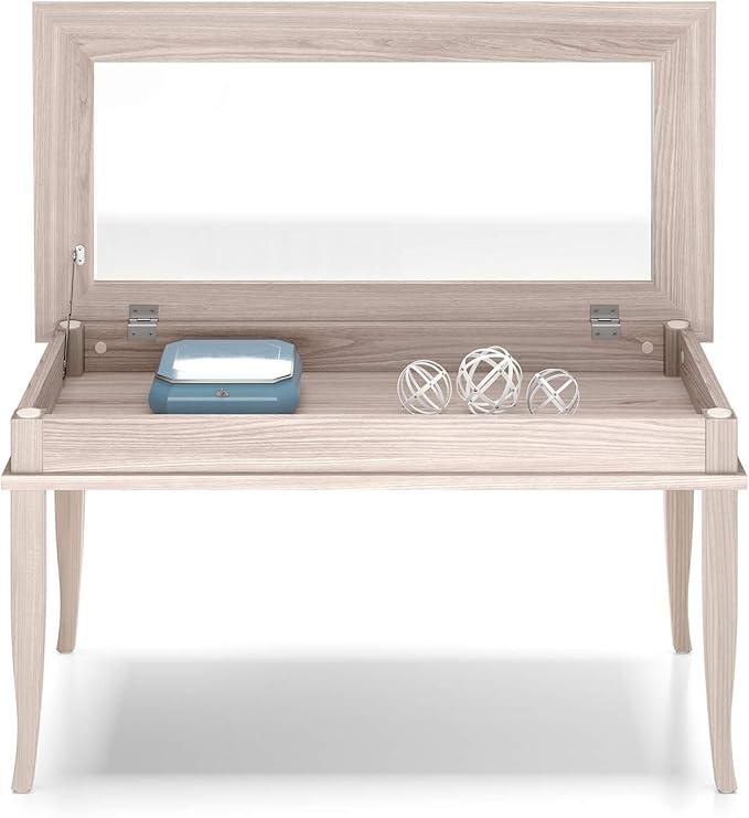 Mobili Fiver, Classico Coffee Table, Pearled Elm, Made in Italy