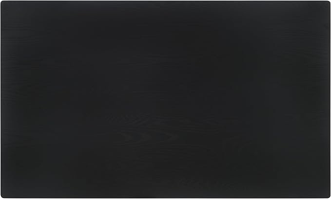 SAFAVIEH Couture Collection - Alyssamarie Black Rectangle Wood Dining Table, Modern Tapered Leg Design (SFV6715B)