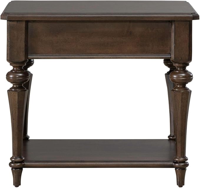 Liberty Furniture Arden Road Living Room Drawer End Table - Satin Cherry
