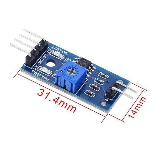 HiLetgo 5pcs LM393 3.3V-5V Soil Moisture Detect Sensor Soil Moisture Sensor Soil Hygrometer Detection for Arduino Automatic Watering System Robot Smart car