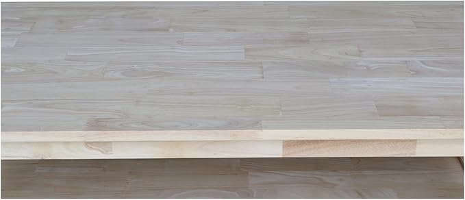 Hampton Solid Wood Coffee Table, Unfinished