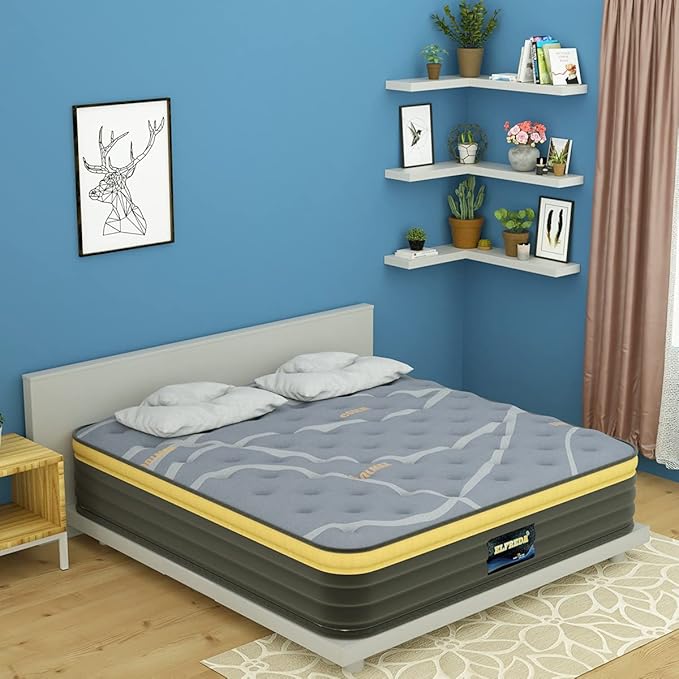 Elfreda Twin Mattress, 12 inch Pillow Top Hybrid Mattress,Memory Foam and Pocket Spring Firm,Supportive & Pressure Relief Twin Size Bed in a Bag