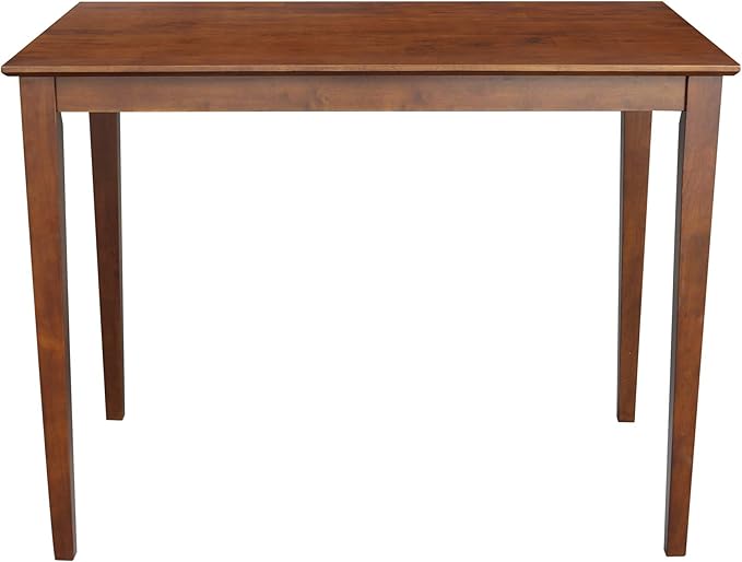 IC INTERNATIONAL CONCEPTS Solid Wood Top Table