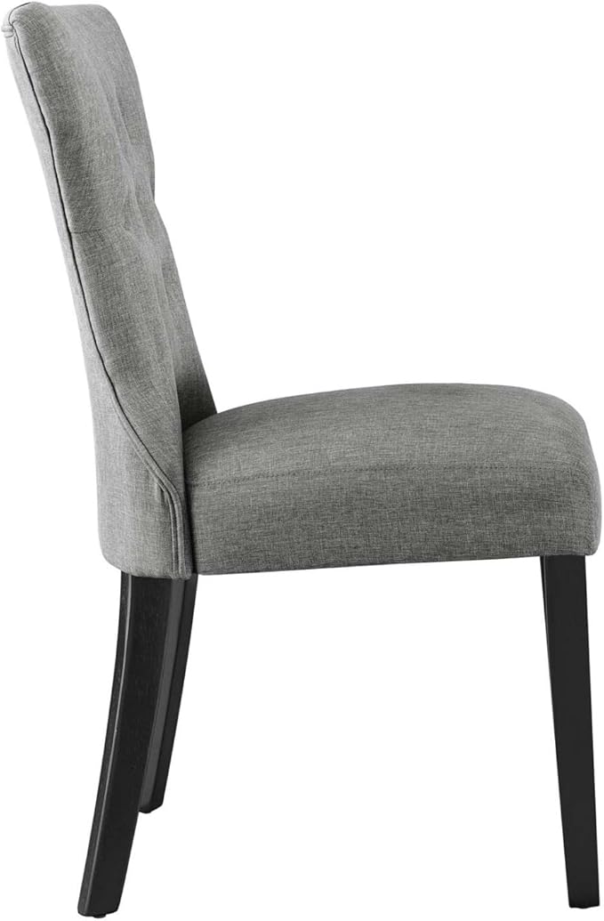 Silhouette Dining Side Chair in Light Gray