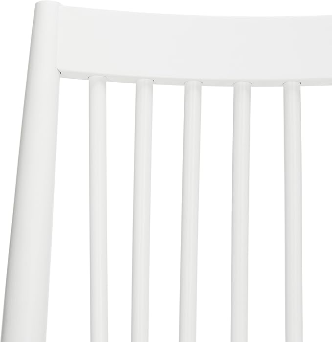 Safavieh Home Collection Wren White 19-inch Spindle Dining Chair (Set of 2)