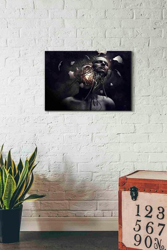 Epic Graffiti 'New Day' by Cameron Gray, Canvas Wall Art, 26"x18"