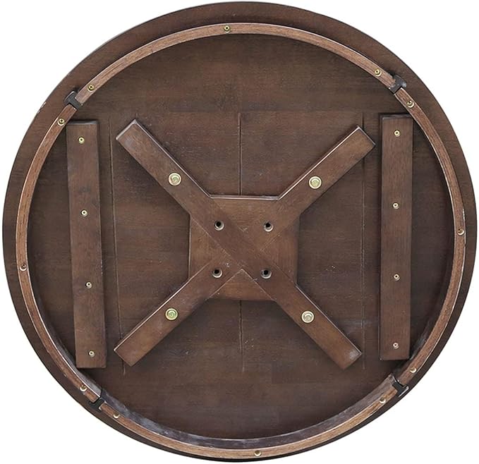 IC INTERNATIONAL CONCEPTS 30" Round Top Pedestal Table - 41.9" H