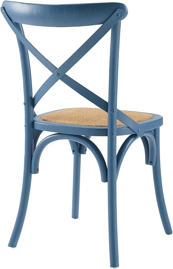 Modway Gear Dining Side Chair, Harbor 21 x 19.5 x 34.5