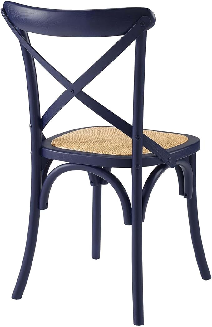 Modway Gear Dining Side Chair, Midnight Blue