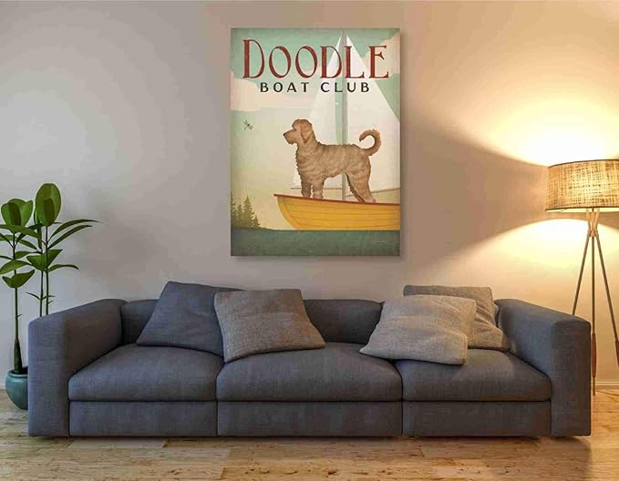 Epic Graffiti 'Doodle Sail' by Ryan Fowler, Canvas Wall Art, 40"x54"