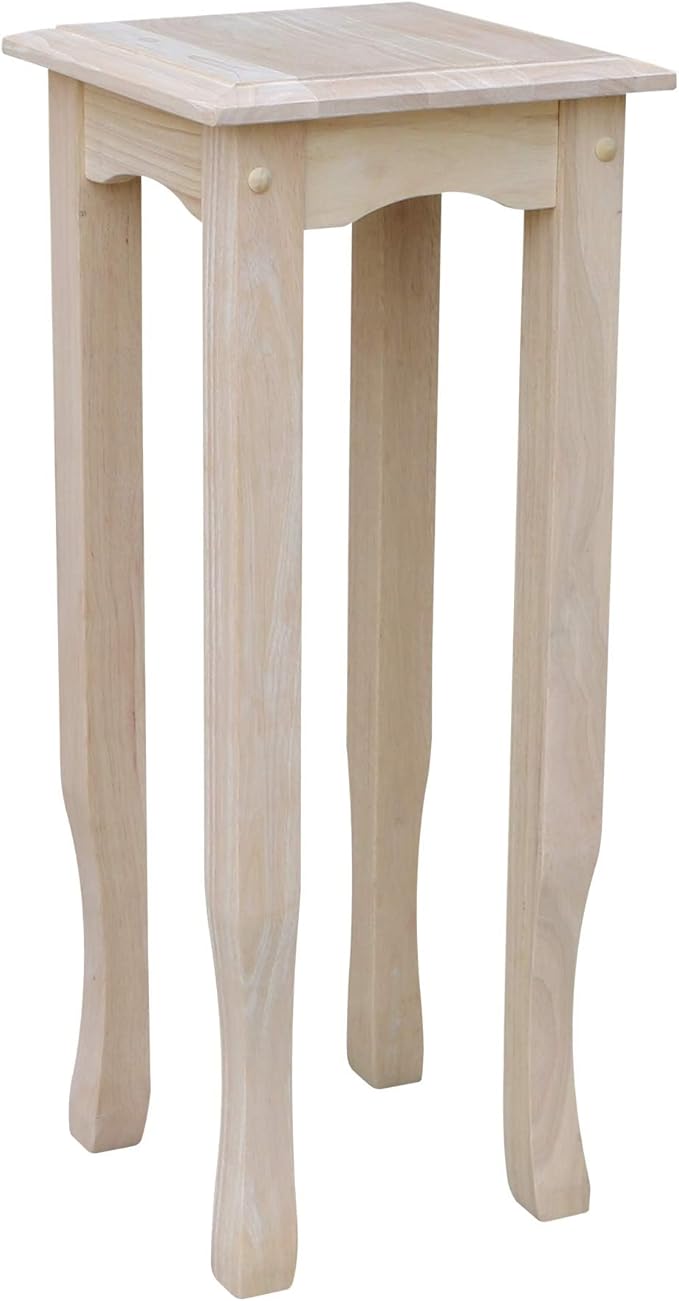 International Concepts 30" High Unfinished Tea Table