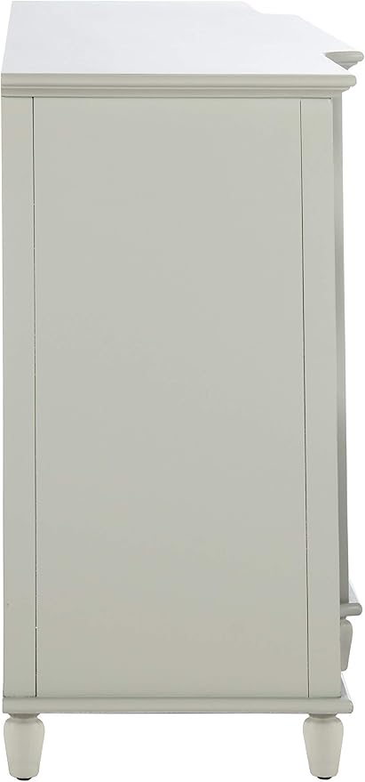 Safavieh Couture Home Juliette Contemporary Grey Mirrored Sideboard